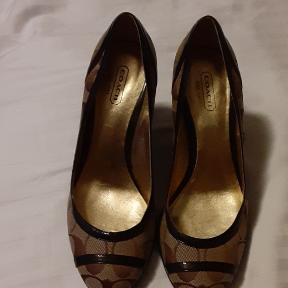 Coach Shoes Wedge - Picture 1 of 6